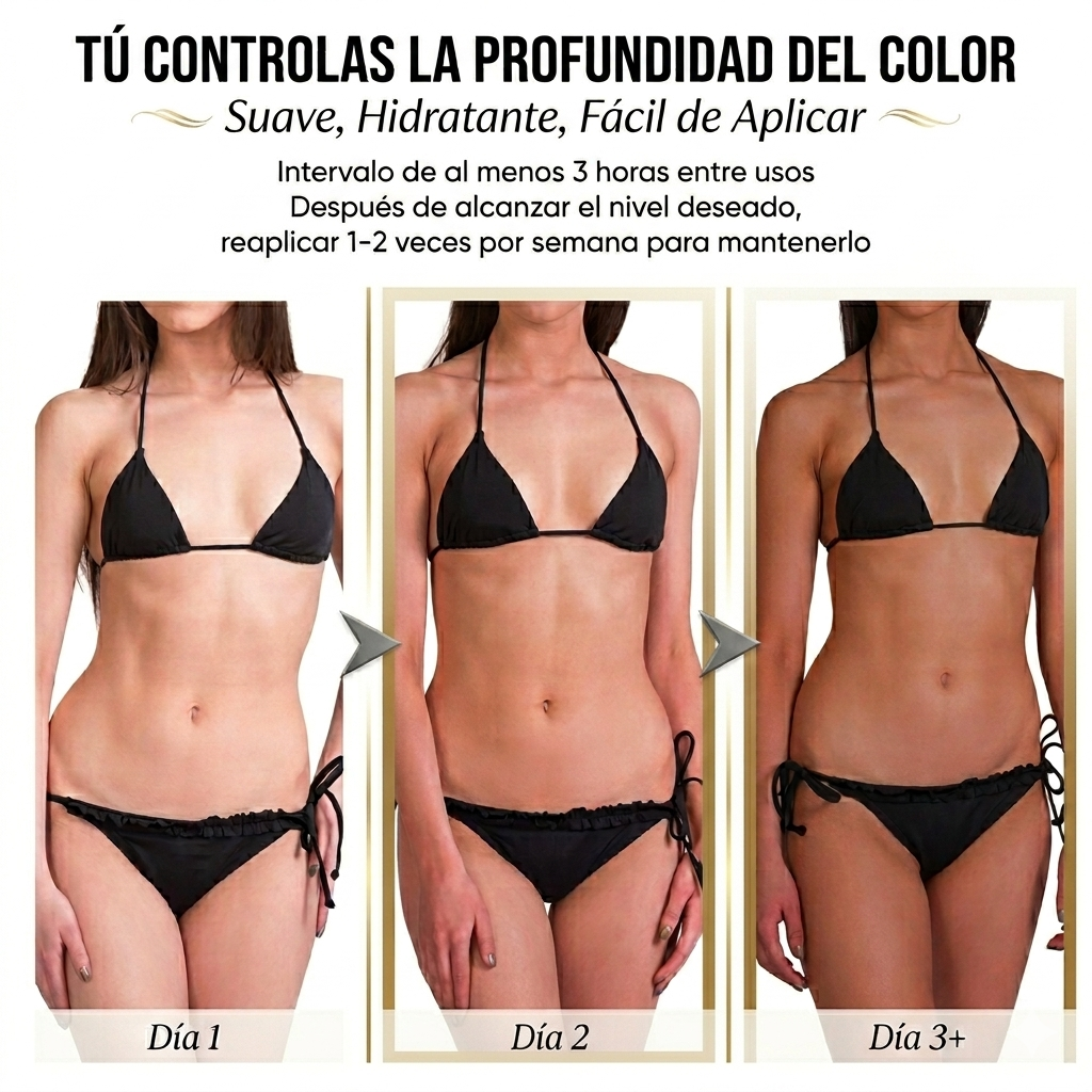 Fórmula Avanzada para un Bronceado Radiante -  SHINE BROWN™