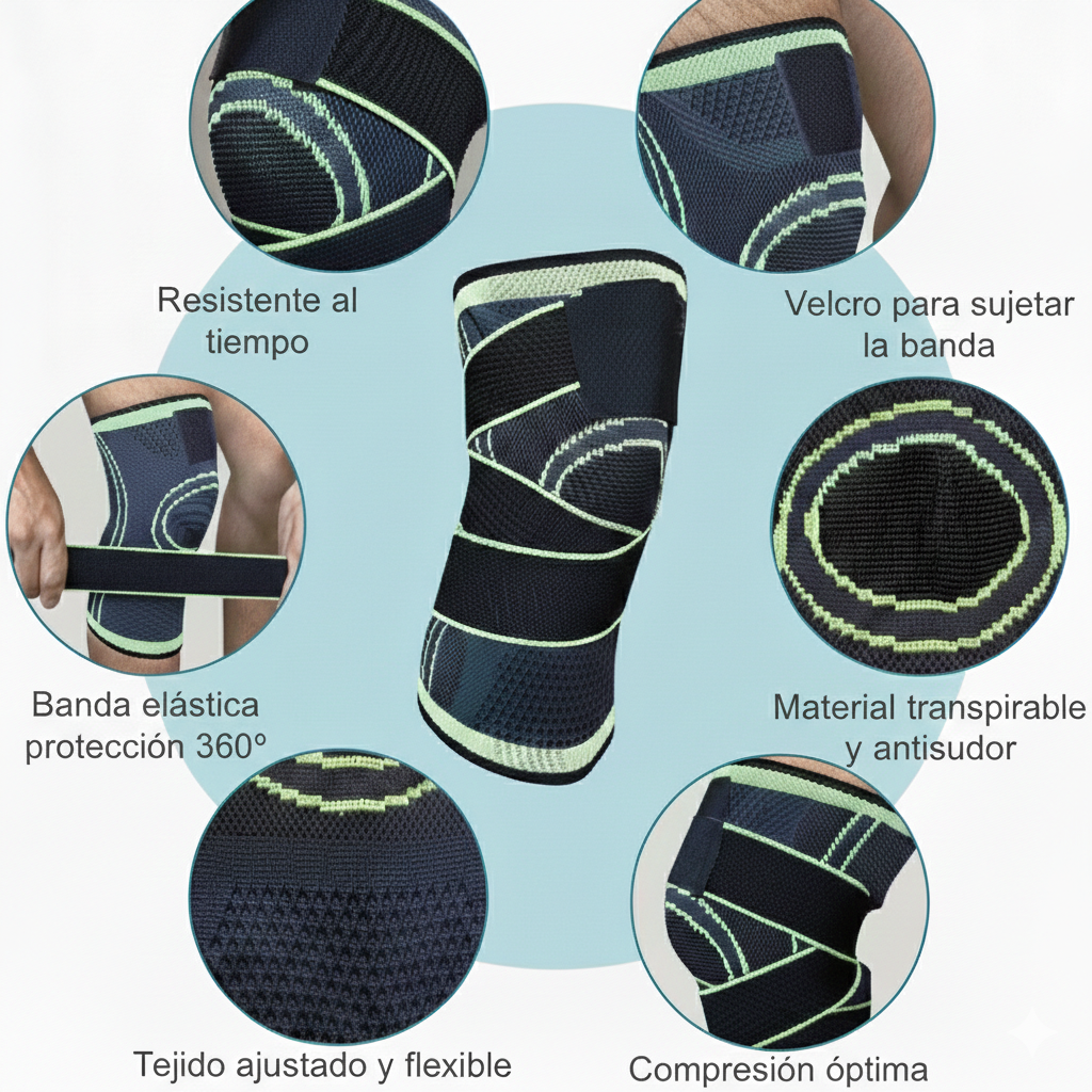 Rodillera Ajustable de Precisión FlexGuard Pro™