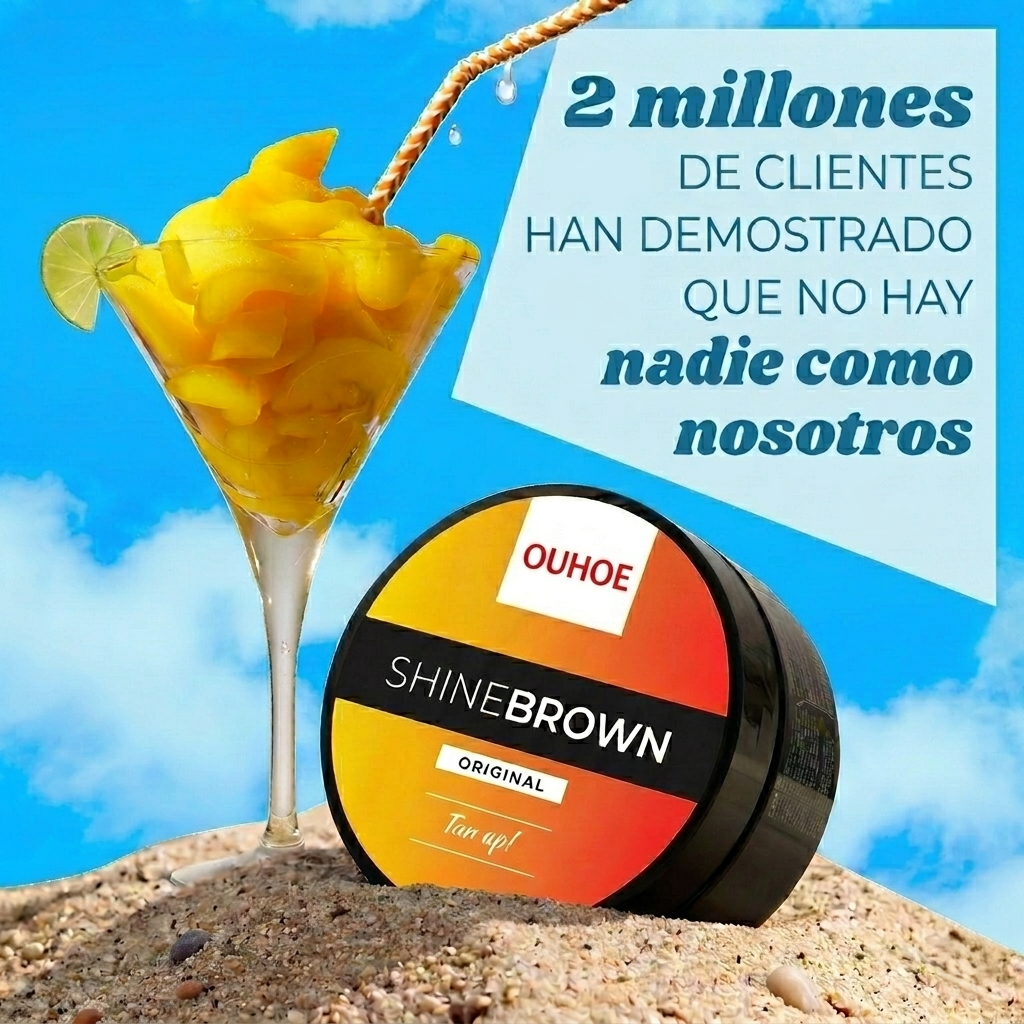 Fórmula Avanzada para un Bronceado Radiante -  SHINE BROWN™